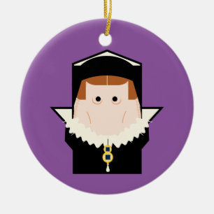 Königin Mary I Keramik Ornament