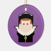 Königin Mary I Keramik Ornament (Links)