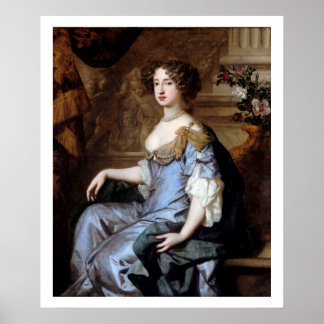 Königin Mary II von Sir Peter Lely Poster