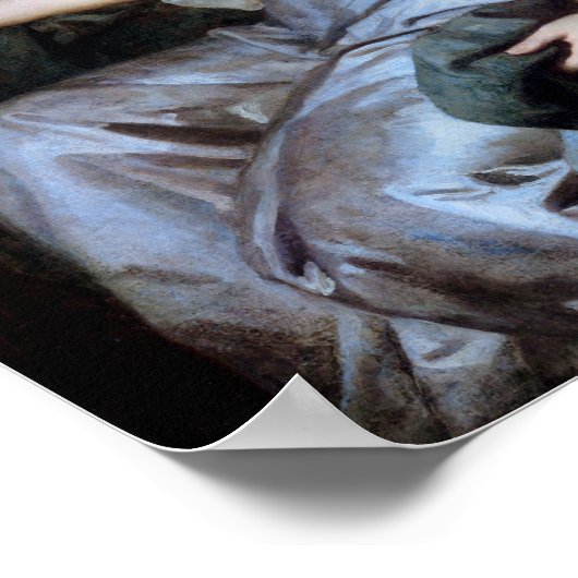 Königin Mary II von Sir Peter Lely Poster (Ecke)