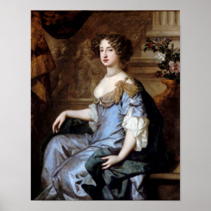 Königin Mary II von Sir Peter Lely Poster
