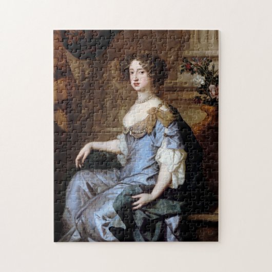 Königin Mary II von Sir Peter Lely Puzzle (Vertikal)