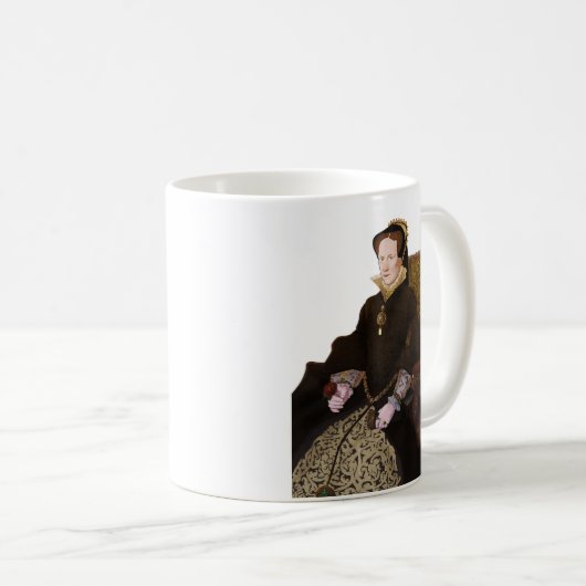 Königin Mary Tudor Kaffeetasse (VorderseiteRechts)