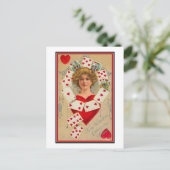 Königin meines Herzens (2) Postkarte (Stehend Vorderseite)