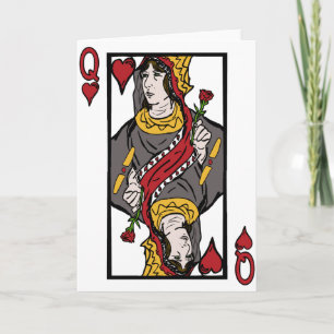 Königin meines Herzens Feiertagskarte