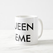 Königin Meme Kaffeetasse (VorderseiteRechts)
