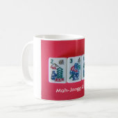 Königin Milliamperestunde-Jongg Kaffeetasse (Vorderseite Links)