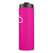 Königin mit Krone Thermosbecher (Vorderseite)