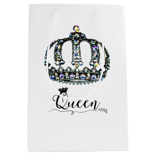 "Königin! Mittlere Geschenktüte (Vorderseite)