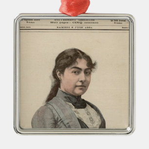 Königin Natalija von Serbien Silbernes Ornament