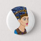 Königin nefertiti button (Vorderseite)