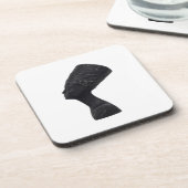 Königin Nefertiti Getränkeuntersetzer (Linke Seite)