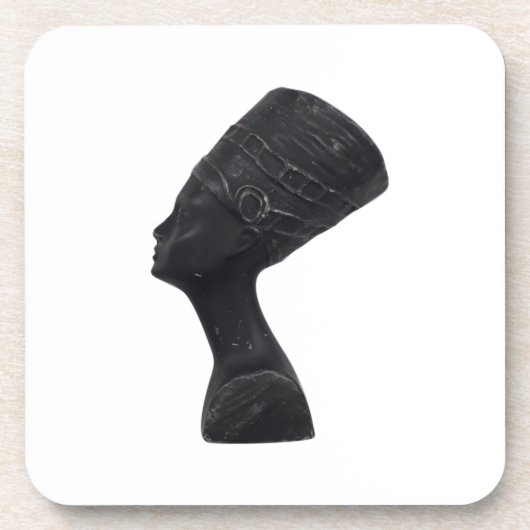 Königin Nefertiti Getränkeuntersetzer (Vorderseite)