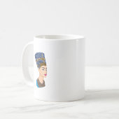 Königin nefertiti kaffeetasse (Vorderseite Links)