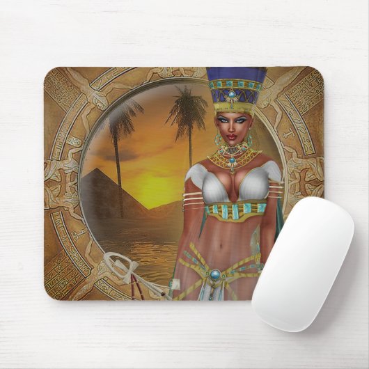 Königin Nefertiti Mousepad (Mit Mouse)