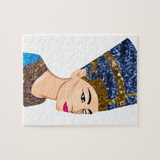 Königin nefertiti puzzle (Horizontal)