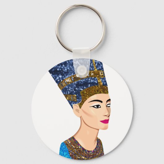 Königin nefertiti schlüsselanhänger (Vorderseite)