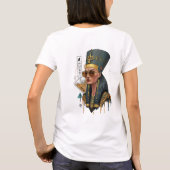 Königin Nefertiti T-Shirt (Rückseite)