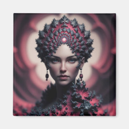 Königin Newtonbrot in all ihrer königlichen Herrli Magnet