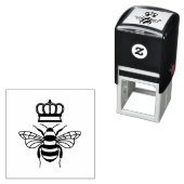 Königin nur mit Kronbild Permastempel (Beispiel)