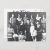 Königin Olga von Griechenland mit großen Töchtern Postkarte (Vorne/Hinten)