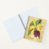 Königin-Orchis-Notizbuch Notizblock (Innenseite)