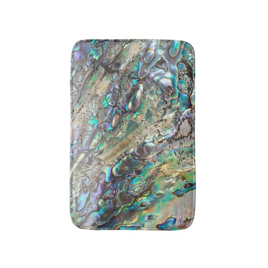 Königin paua Muschel Badematte (Vorderseite Vertikal)