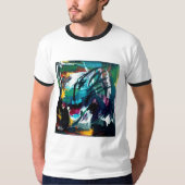 Königin & Peter Gemälde von Sharon Dawn T-Shirt (Vorderseite)