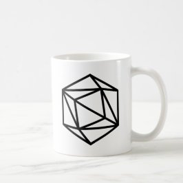 Königin (positives)/Weiß 325-ml-klassische weiße Kaffeetasse