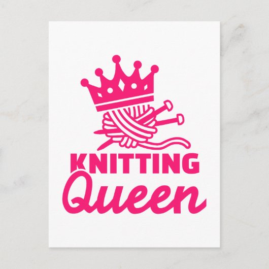 Königin Postkarte (Vorderseite)