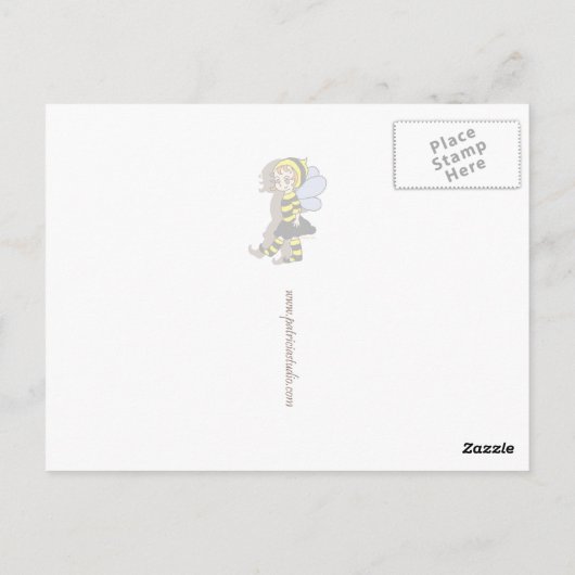 Königin Postkarte (Rückseite)