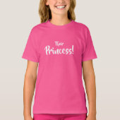 Königin, Prinzessin, ihre Prinzessin passt zur Fam T-Shirt (Vorderseite)