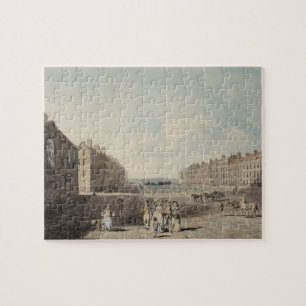 Königin-Quadrat, London, 1786 (w/c und Federov Puzzle