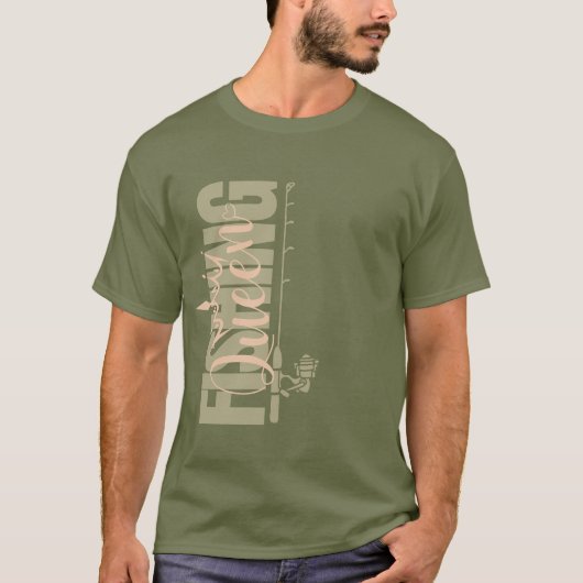 Königin | Rose im militärischen Bereich | Vertical T-Shirt (Vorderseite)