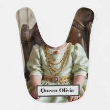 Königin Royal Baby Bib