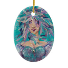 Königin Safine Blue Lila Mermaid Ocean Princess