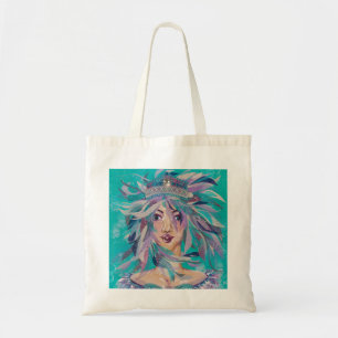 Königin Safine Blue Lila Mermaid Ocean Princess Tragetasche