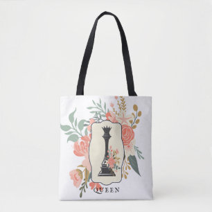 Königin   Schach Lover   Blumenschach Tasche