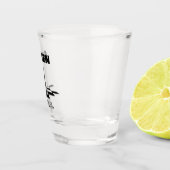 Königin Schach sollte sich bewusst sein, dass sie Schnapsglas (Rechts)
