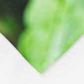 Königin-Schmetterling auf Farn-Fleece-Decke Fleecedecke (Ecke)