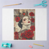 Königin Seidenpapier (Basteln)