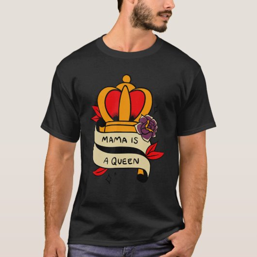Königin Selige Mama Mutter Mama T-Shirt (Vorderseite)