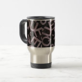Königin-Silber-Reise-Tasse Reisebecher (Vorderseite Links)