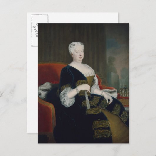 Königin Sophia Dorothea von Hannover Postkarte (Vorne/Hinten)