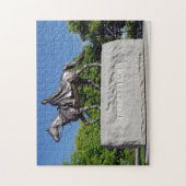 Königin Statue Ottawa. Puzzle (Vertikal)