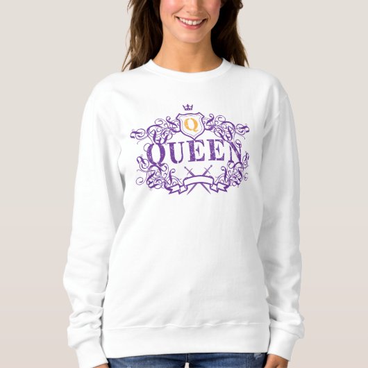 Königin Sweatshirt (Vorderseite)