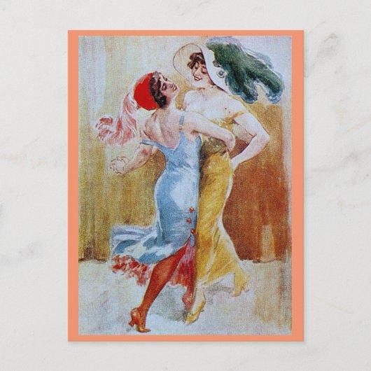 Königin Tango Postkarte (Vorderseite)
