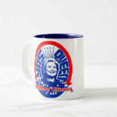 Königin-Tasse Hillary Clinton Yas Zweifarbige Tasse (Vorderseite Links)