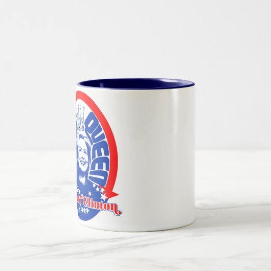 Königin-Tasse Hillary Clinton Yas Zweifarbige Tasse (Mittel)