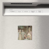 Königin Theodolinda und Papst Gregory der Große Magnet (In Situ (Geschirrspüler))
